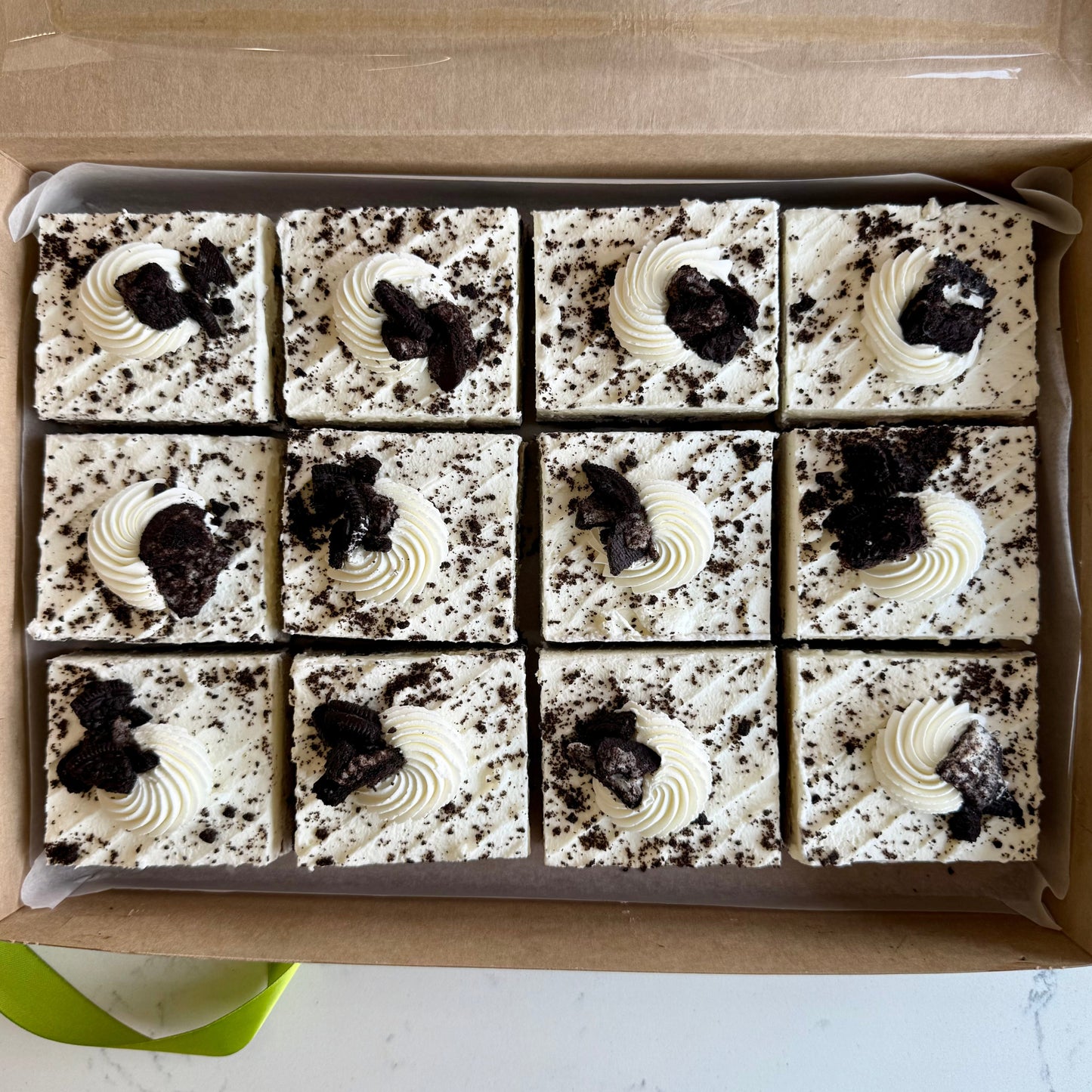 Cookies and Cream Pie Bar Party Platter