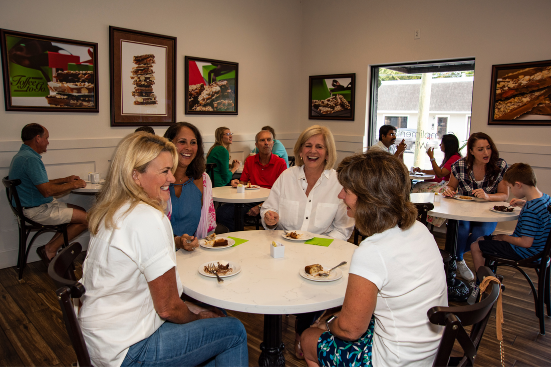 Toffee to Go & More Dessert Café Showing the Love on Valentine's Day