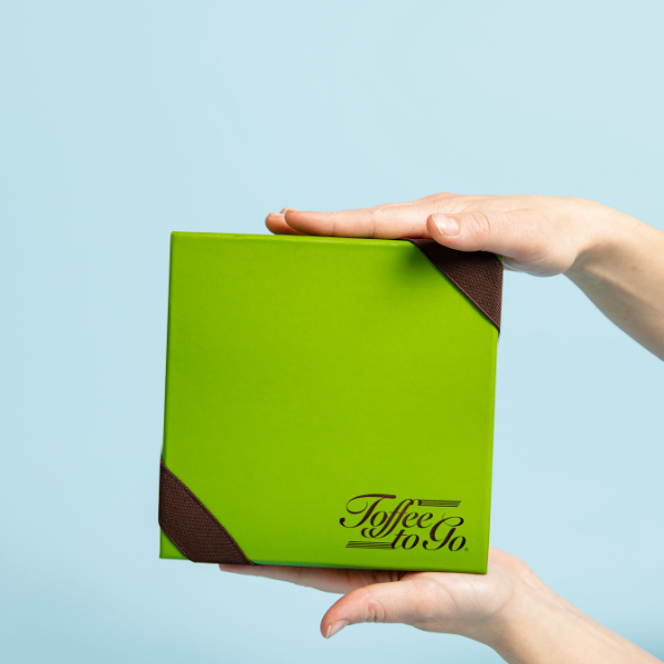 Signature Green Toffee Boxes – Toffee to Go & More