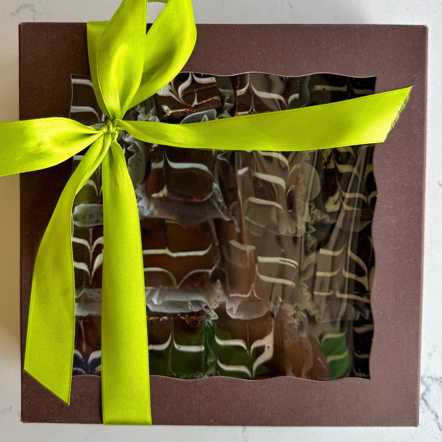 Triple Chocolate Brownie Party Platter