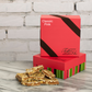 Classic Pink and Brown box with White Chocolate Macadamia Nut Toffee