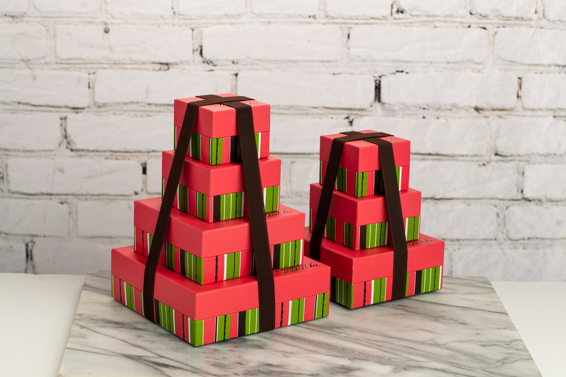 Toffee Classic Pink Tower Boxes