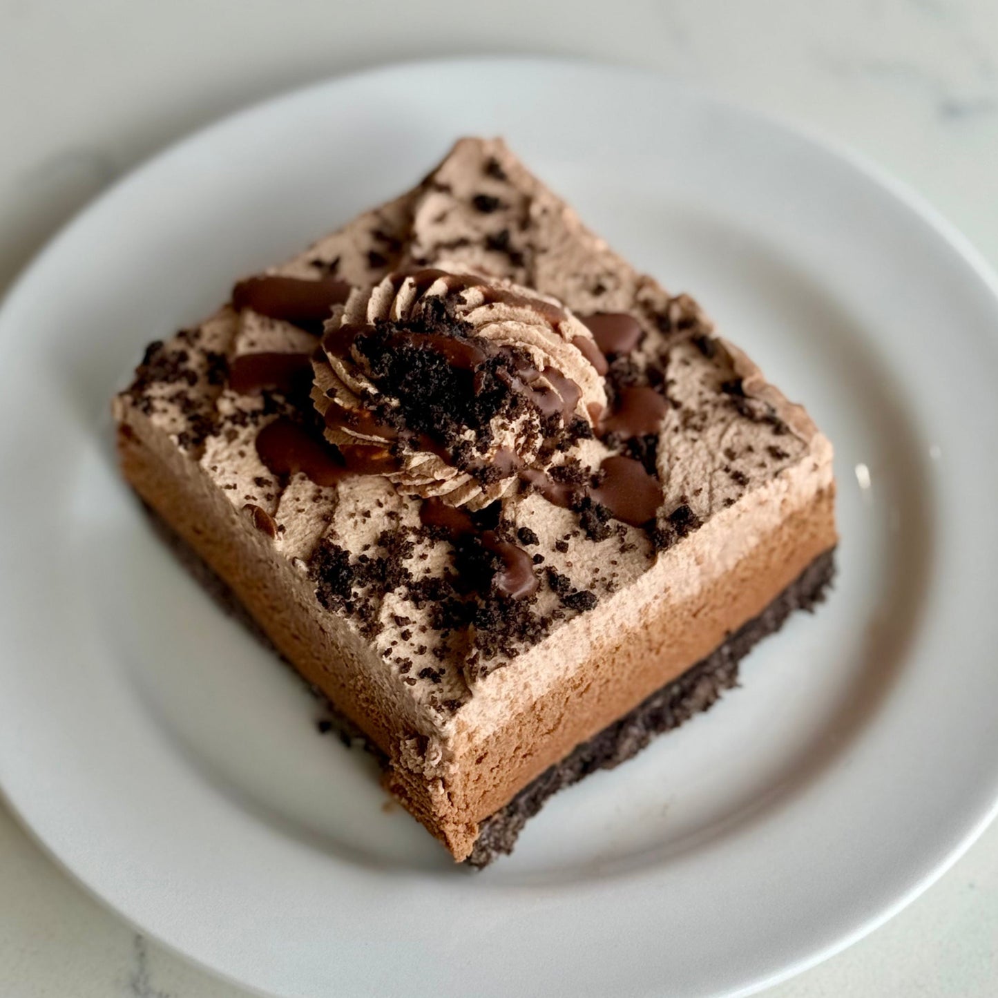 Triple Chocolate Pie Bar