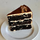 Reese's Chocolate Peanut Butter Cake Slice