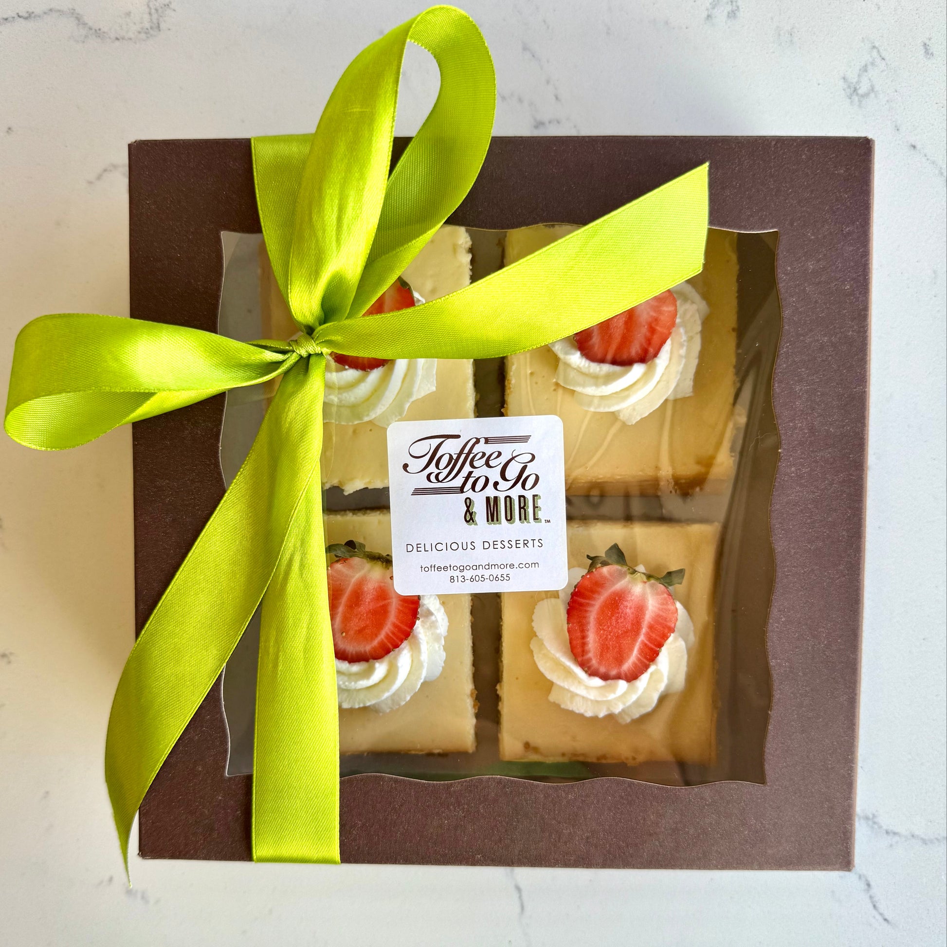 New York Cheesecake Bar Party Platter Tampa Desserts Gift Box Bakery 3