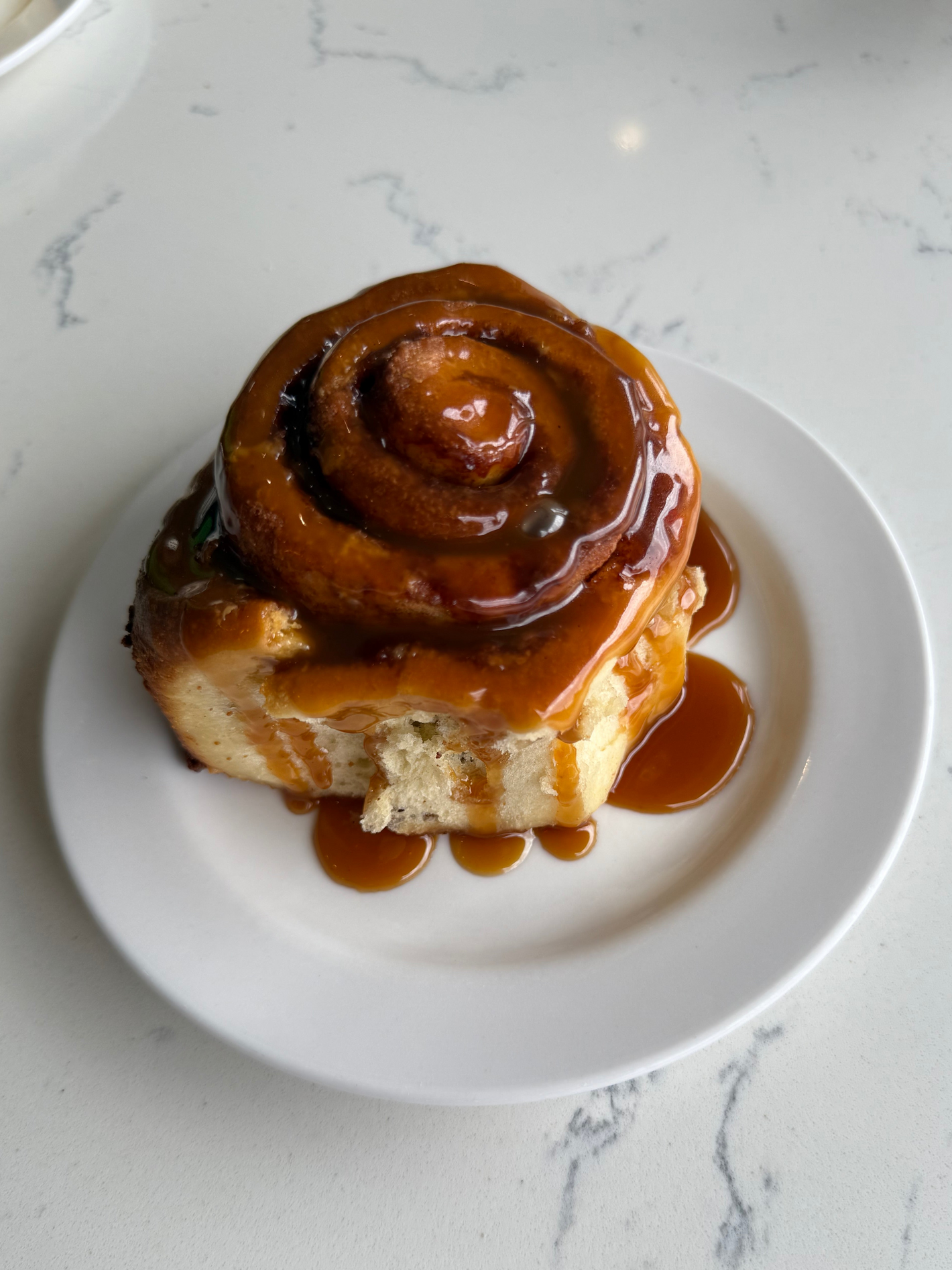 Toffee Cinnamon Roll Tampa Breakfast Coffee Pastries