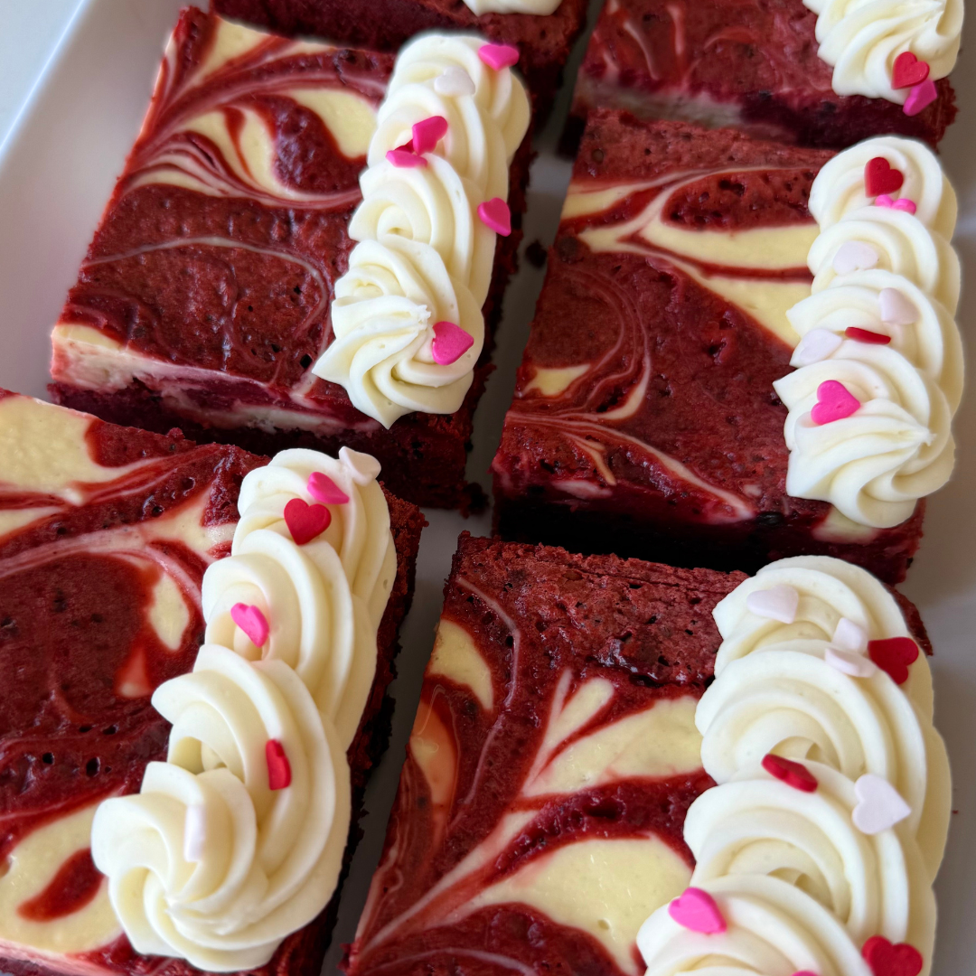 Red Velvet Cheesecake Brownie