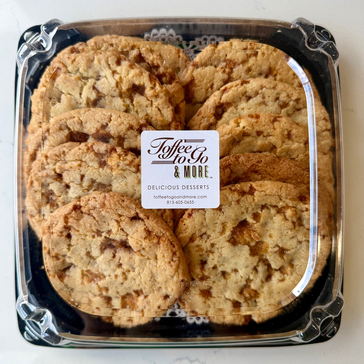 toffee cookie platter tampa desserts catering bakery