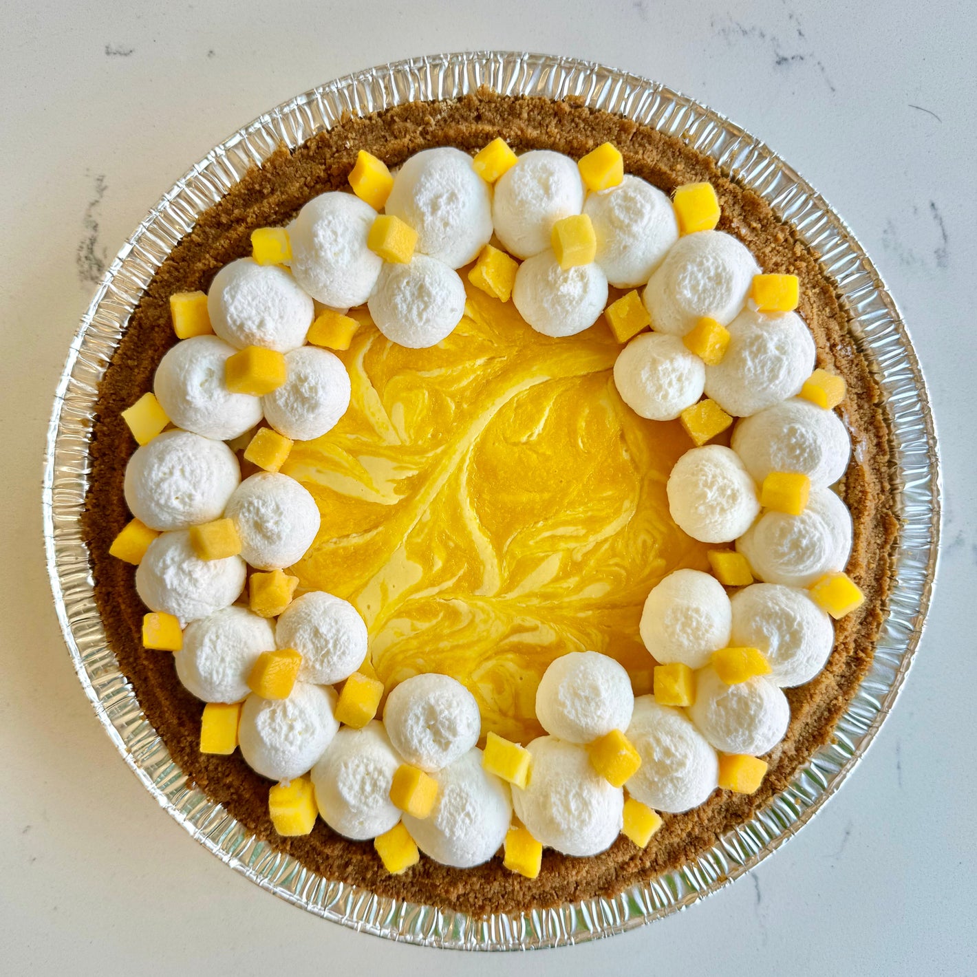 whole mango lime pie slice desserts tampa bakery 1