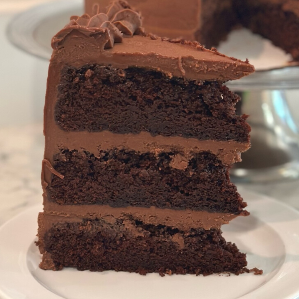 Chocolate Supreme Cake Slice