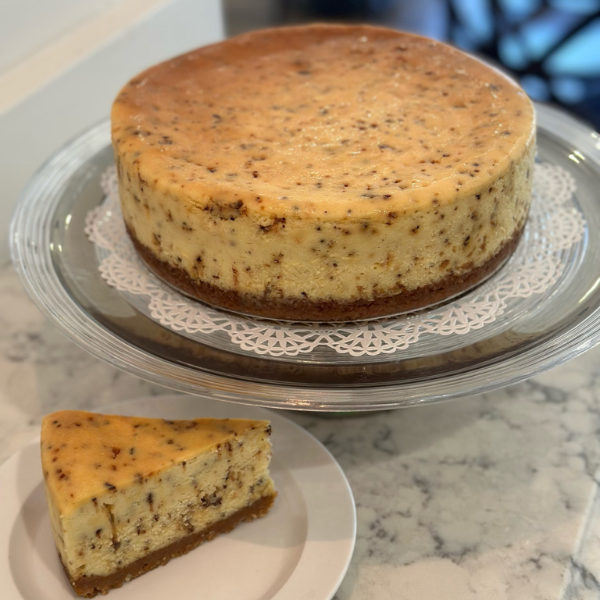 Best Whole Toffee Cheesecake with Slice Delicious Desserts Tampa